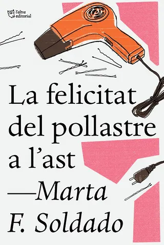 La felicitat del pollastre al'ast illustration