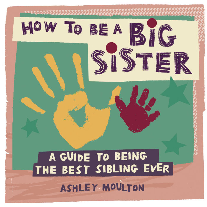 How To Be A Big Sister Guide book cover illustration