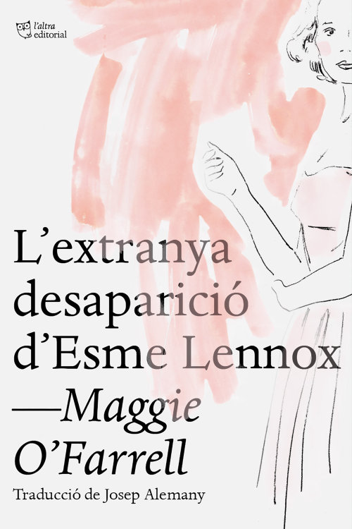 Arte da capa do livro de L &#39;extranya desaparicio d&#39; esme Lennox