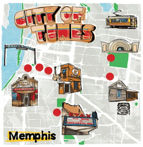 Place & Location of Memphis - City of Tunes