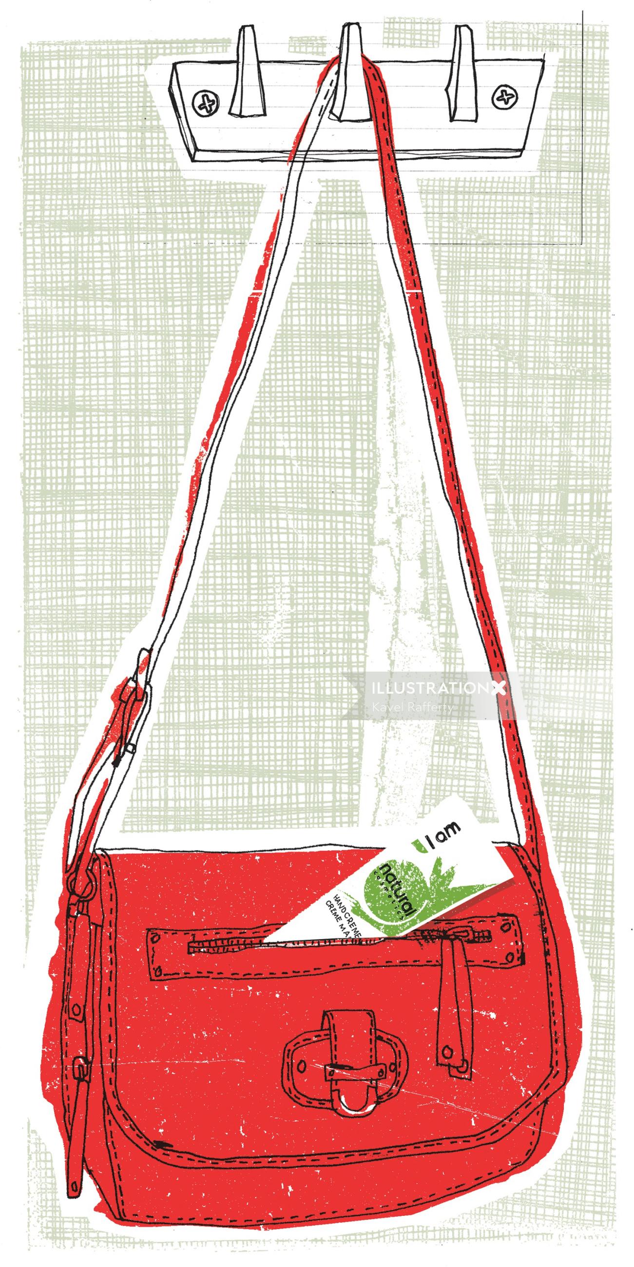 Handbag illustration