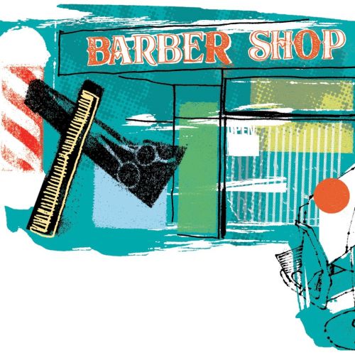 An illustration of Barber Shop