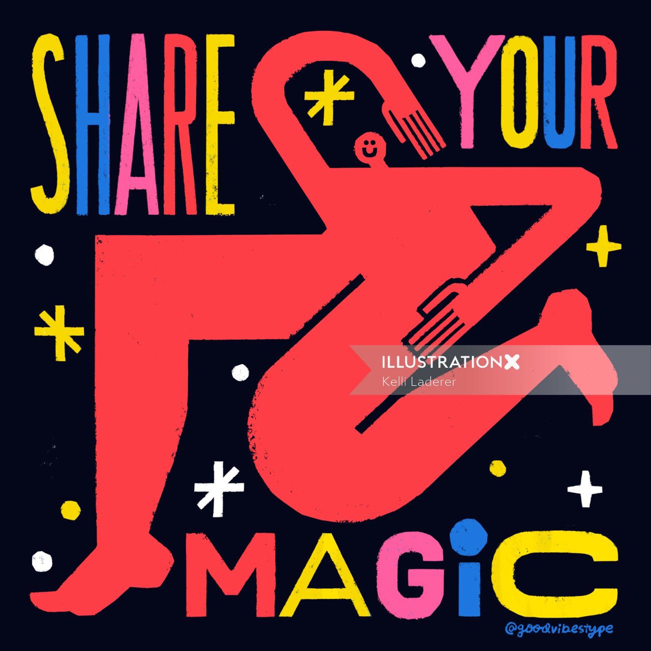 Comparte tu magia