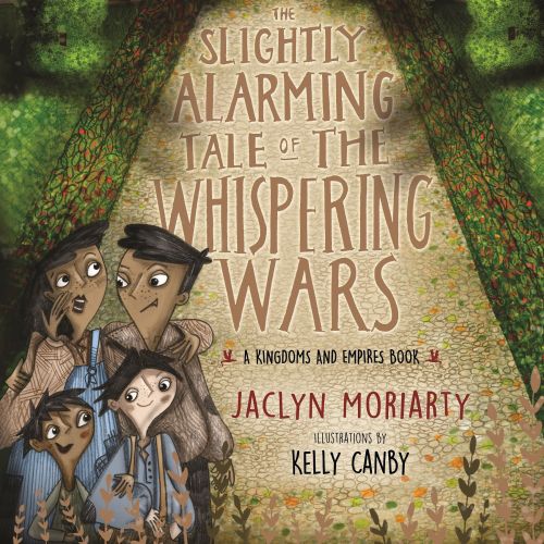 Book Cover design for Slighty Alamring Tale "The Whispering Wars