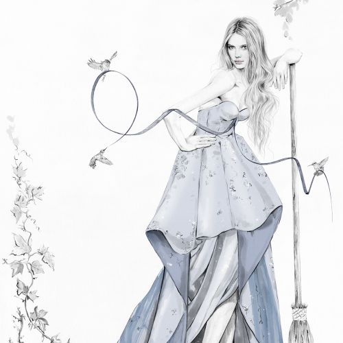 Illustration of Charles Perrault's Cinderella