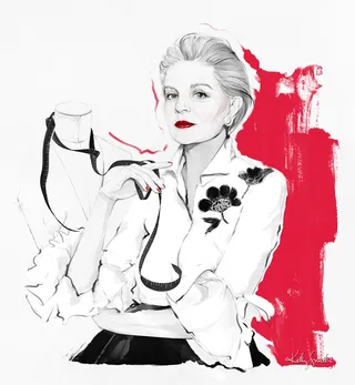 Carolina Herrera for the 2020 'Fiercely Female' calendar