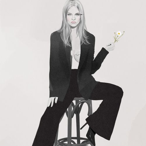 Kelly Smith schwarz/weiß Illustrator from Australia