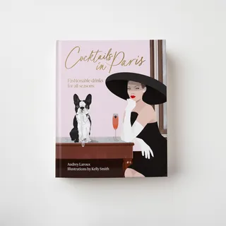 Cover illustration for 'Cocktails in Paris' tale