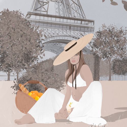 Depicting of Parisian culture and sophisticated style