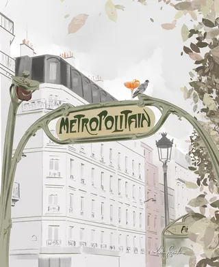 Architecture of the Paris Métropolitain for Smith Street Books