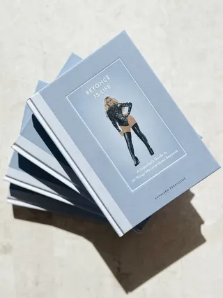 Cover for 'Beyonce is Life' book, published by Quarto Books