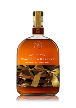 Illustrated Ribbons for Woodford Reserve's 2024 Holiday Bottle