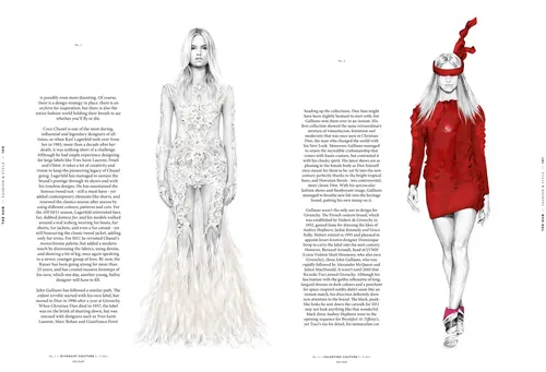 Hub - Givenchy & Valentino fashion illustration by KellySmith