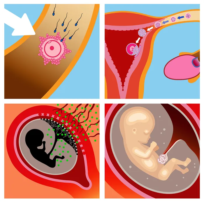 Human fertilization and early embryo stages by Klaus Meinhardt