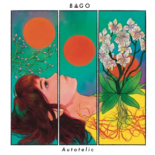 Colorful cover art of a woman, sun, and flowers by Koalanov