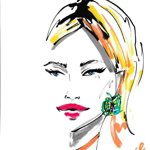 Ksenia Craven Live Event Drawing Beauty