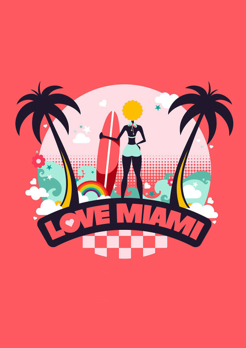 Promotional poster of Love Miami