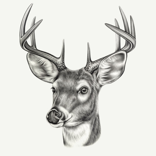 Ilustración de ciervo