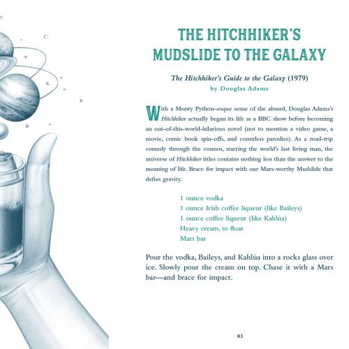 The Hitchhiker's Guide to the Galaxy 1979 book illustration