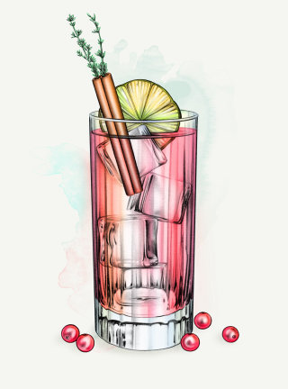 Realistic visual of Dona Vega Cocktail