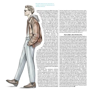 Editorial de estilo de vida sobre moda masculina