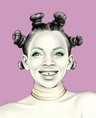 Bantu Knots royalty portraiture