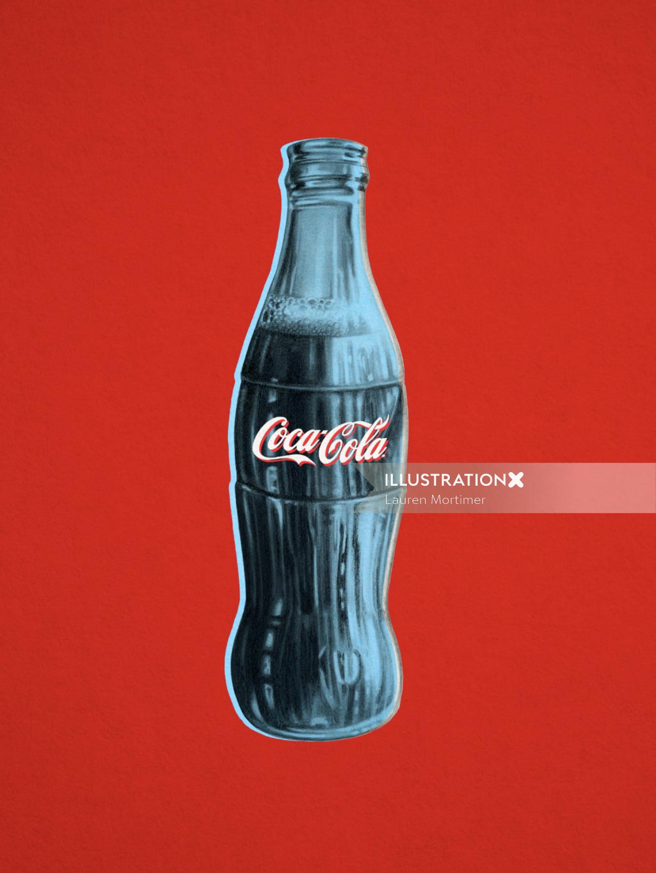 Illustration for Coca-Cola 