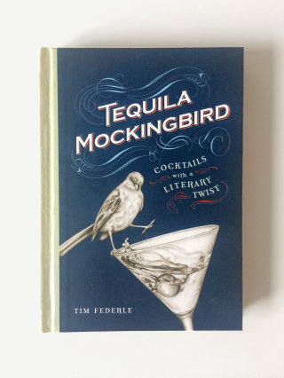 Ilustração da capa do livro para Tequila Mockingbird