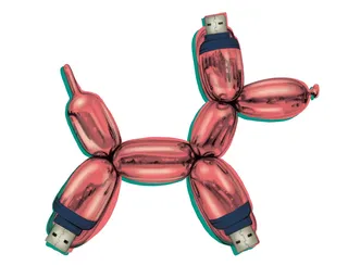 Balloon dog art usb stick