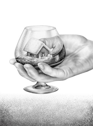 Autant en emporte le gin : illustrations du livre Citizen Grain