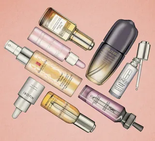 Body Oils : Beauty illustration