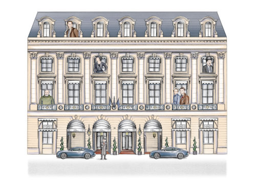 Le bâtiment Ritz à Paris