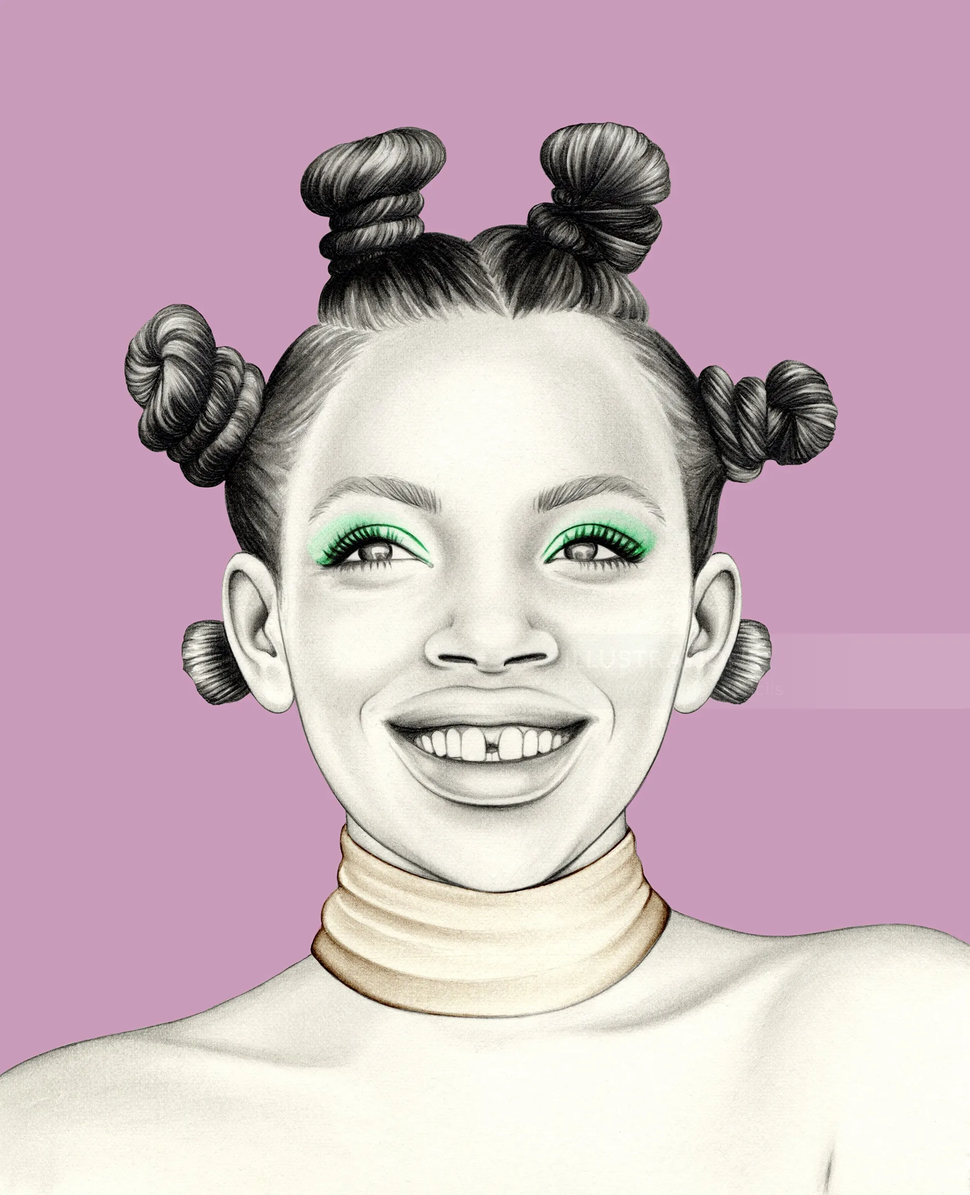 Bantu Knots royalty portraiture