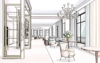 Le Monde Magazine features house interiors