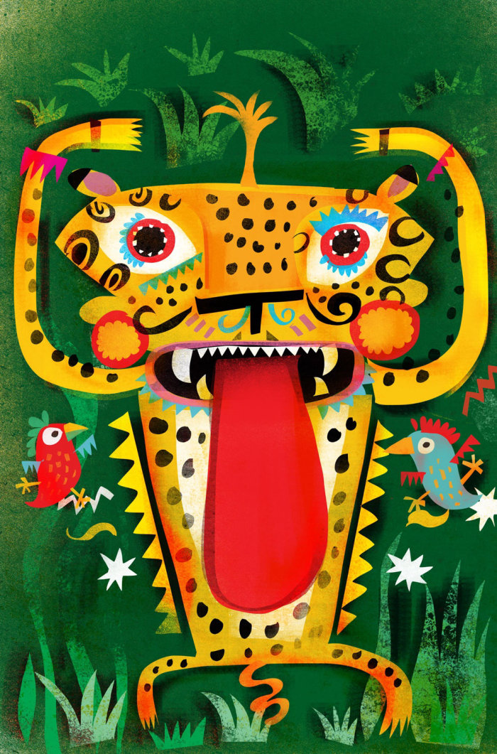 Character design of jaguar