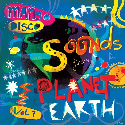 Graphic Lettering Sounds Planet earth