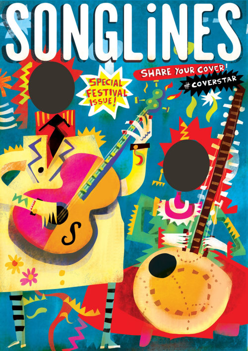 Songlines magazine cover art