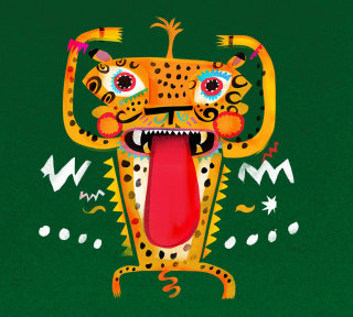 Animação de Dança Tropical Jaguar
