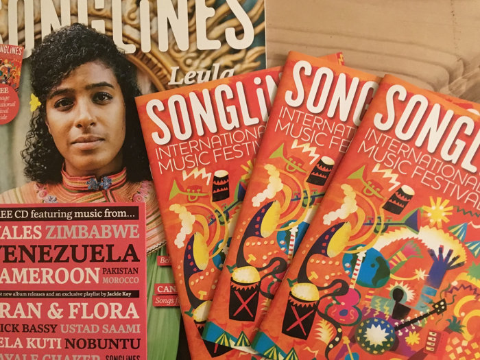 Songline magazine cover artwork