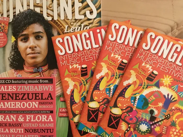 Songline magazine cover artwork