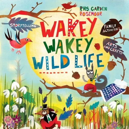 Wakey Wakey Wildlife lettering illustration