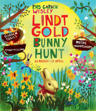Póster de la campaña Lint Gold Bunny Hunt-RHS
