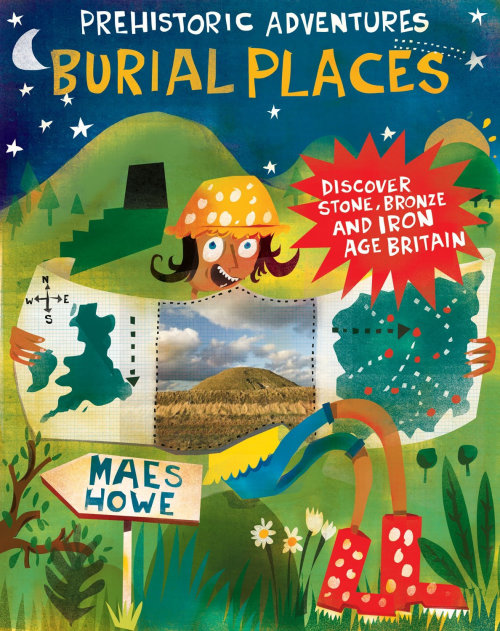 Prehistoric Adventures: Burial Places book cover art