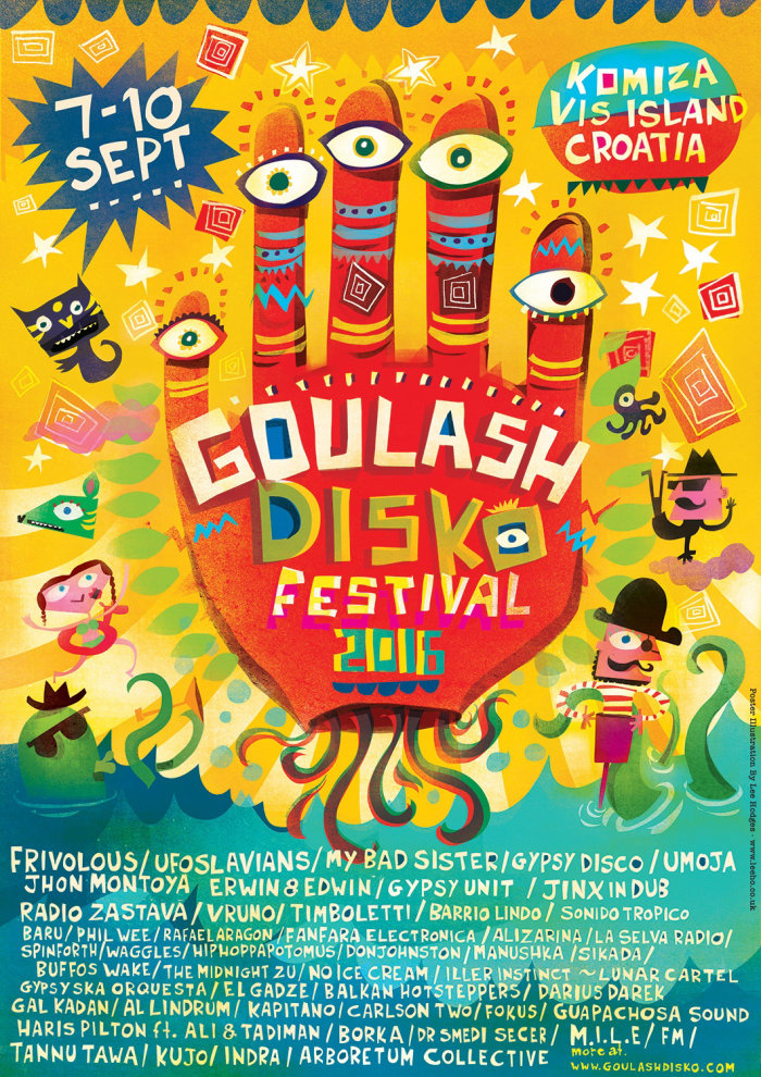 Goulash Disko festival poster art