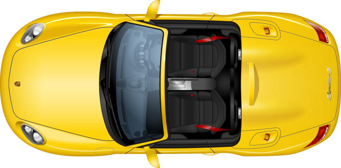 Illustration of Porsche Boxster