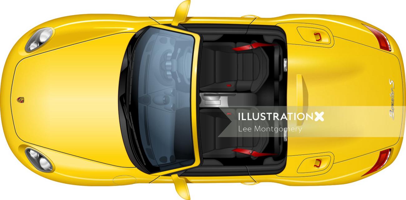 Illustration de Porsche Boxster