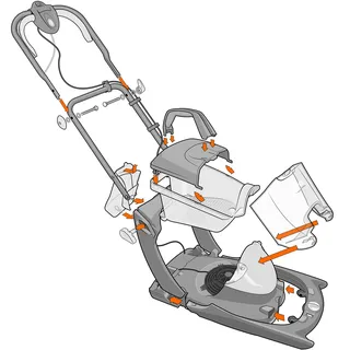 Illustration of Flymo Self-Assembly