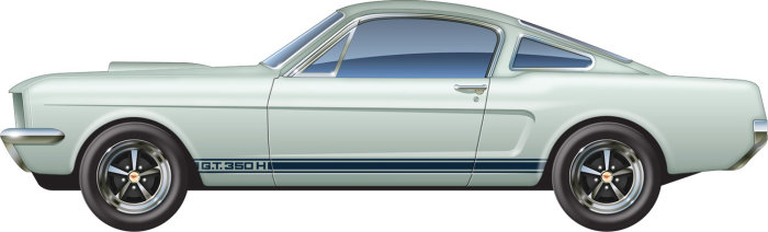 Ilustración de Ford Mustang