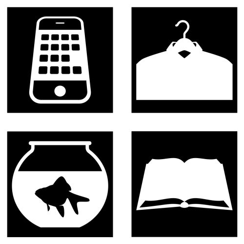 Illustration of Silhouette Icons