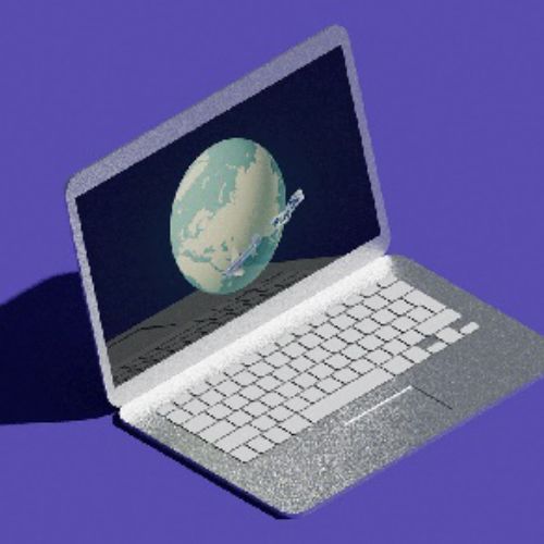 Laptop 3d animation
